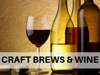 Craft Beers and Wine